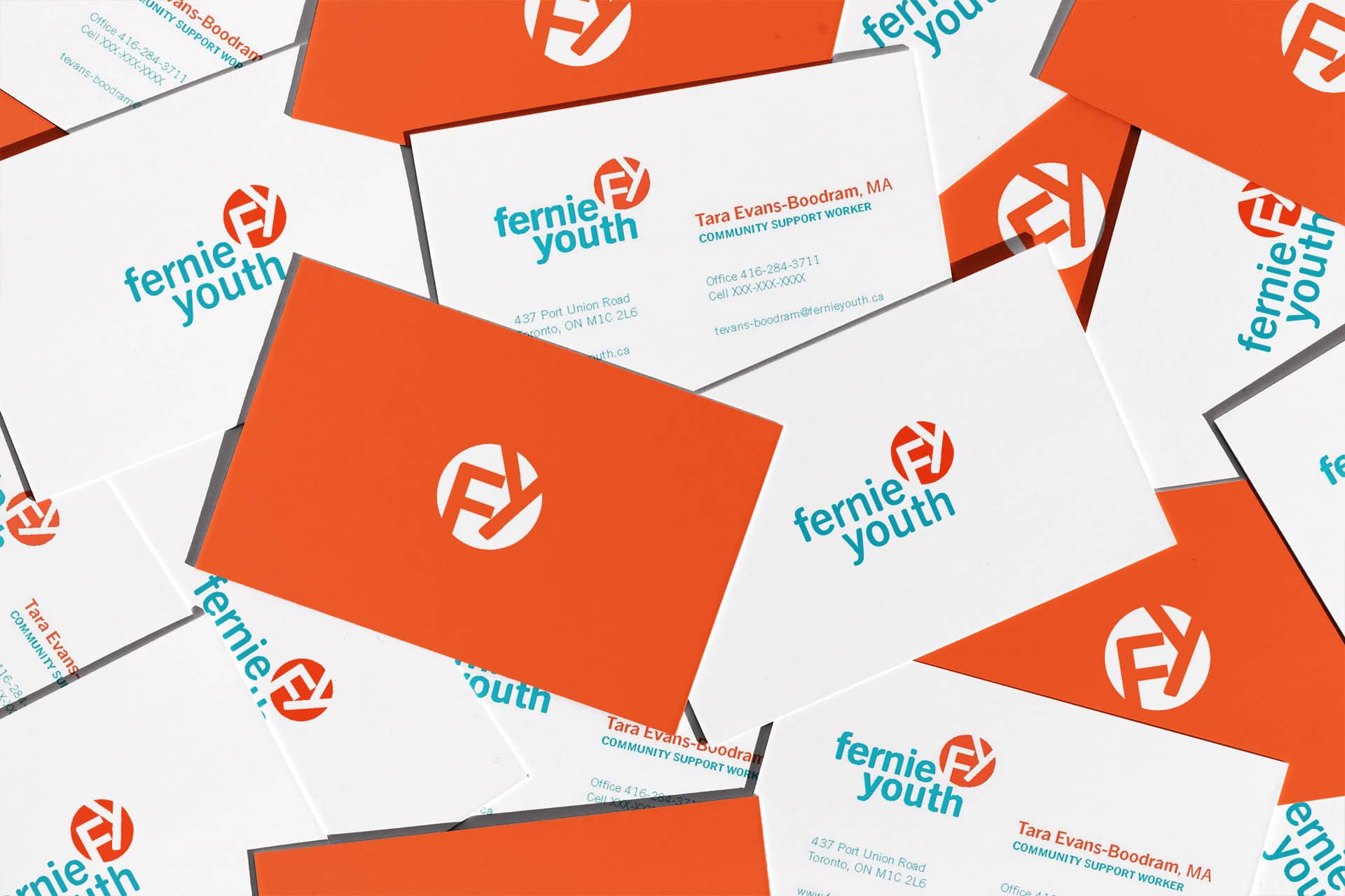 Fernie Youth Business Cards