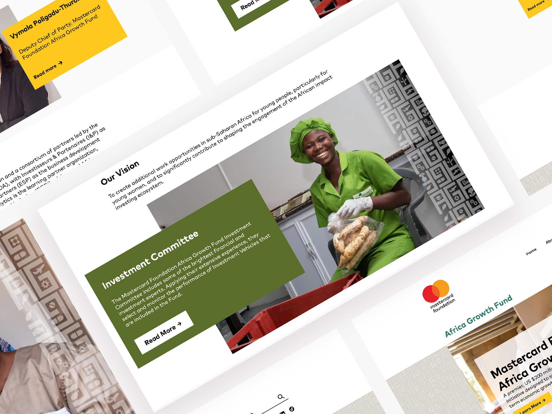 Mastercard Foundation Africa Growth Fund Website