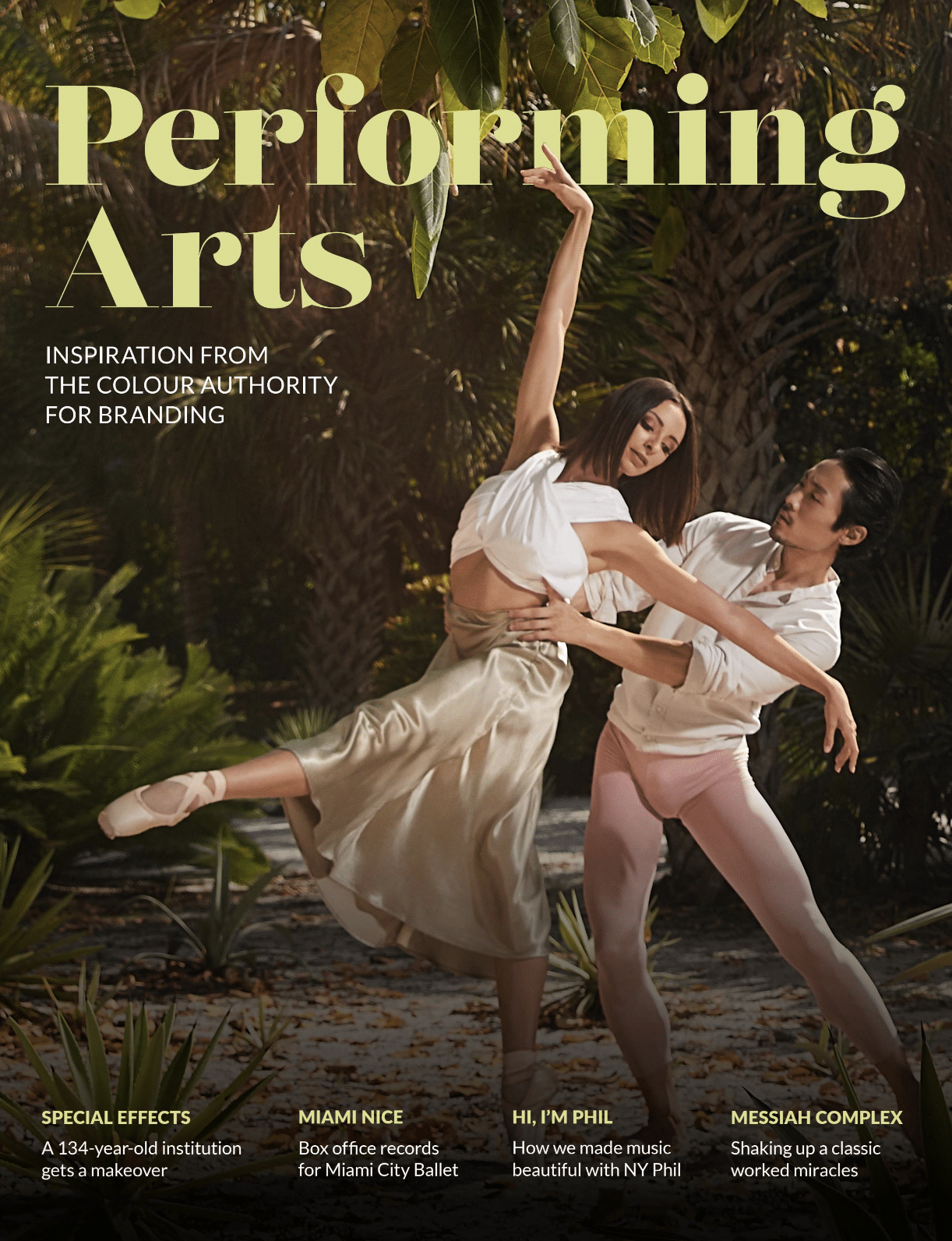 Performing Arts portfolio cover image