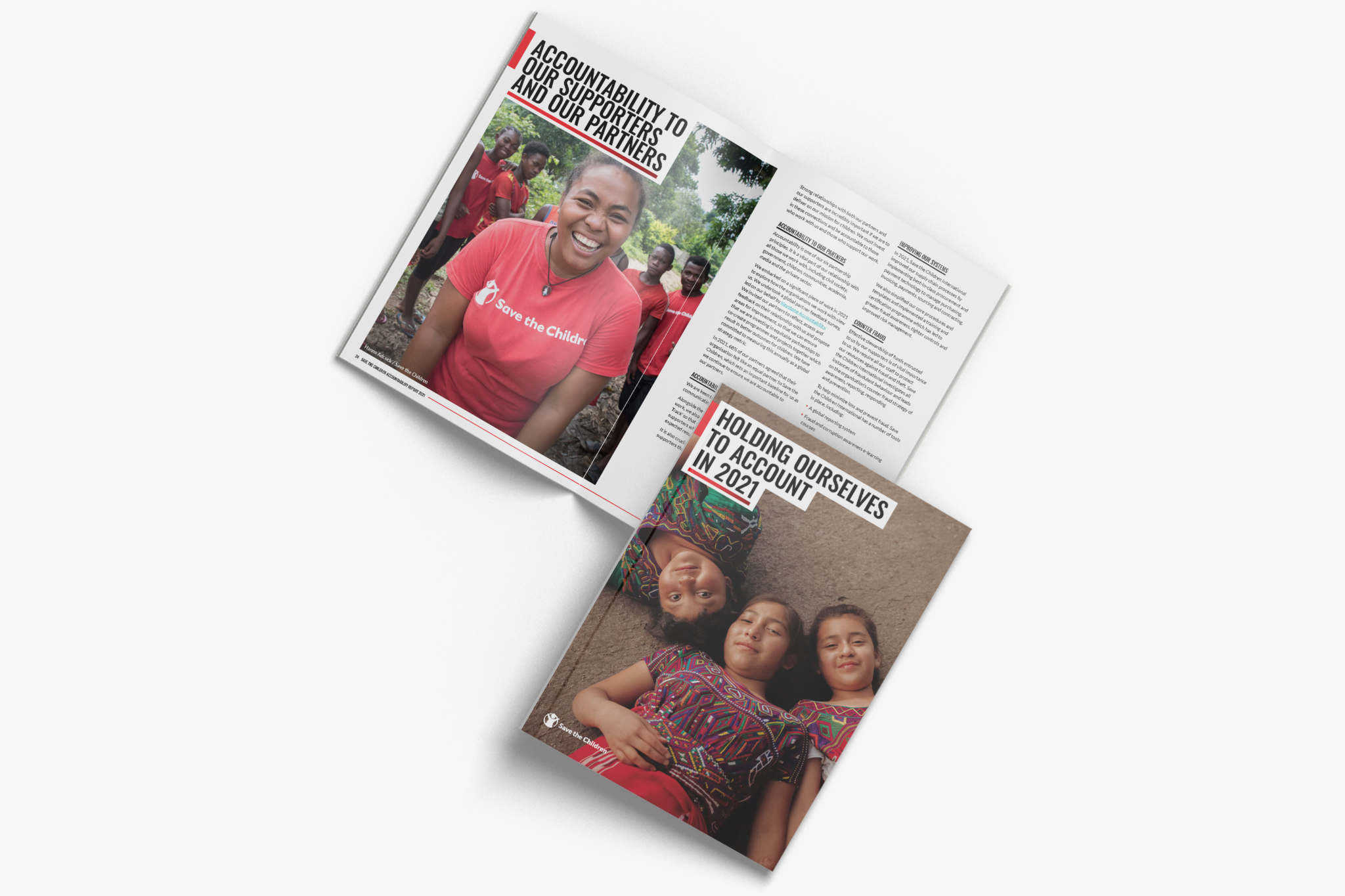 Save the Children Accountability Report Cover