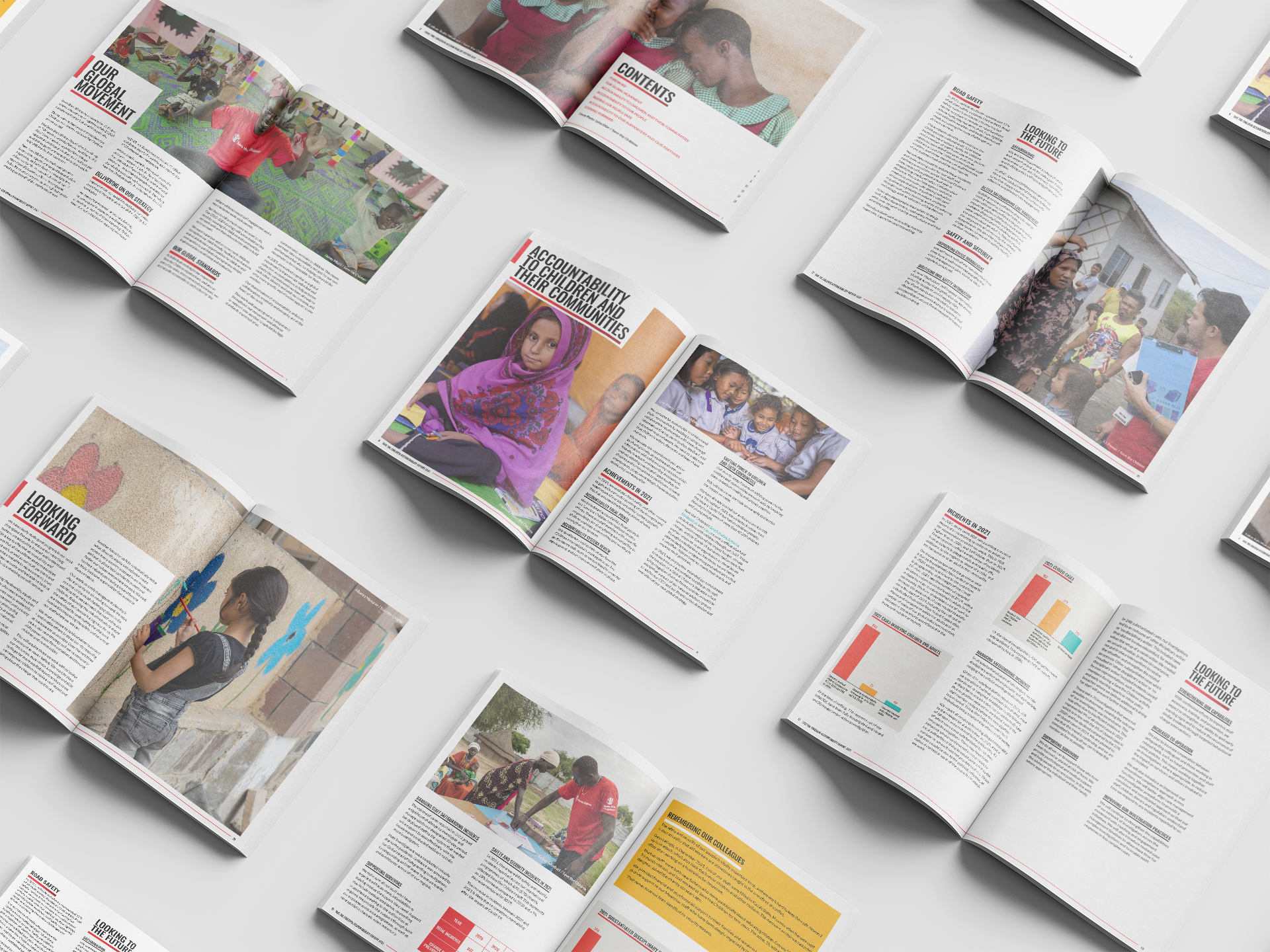 Save the Children Accountability Report Spreads