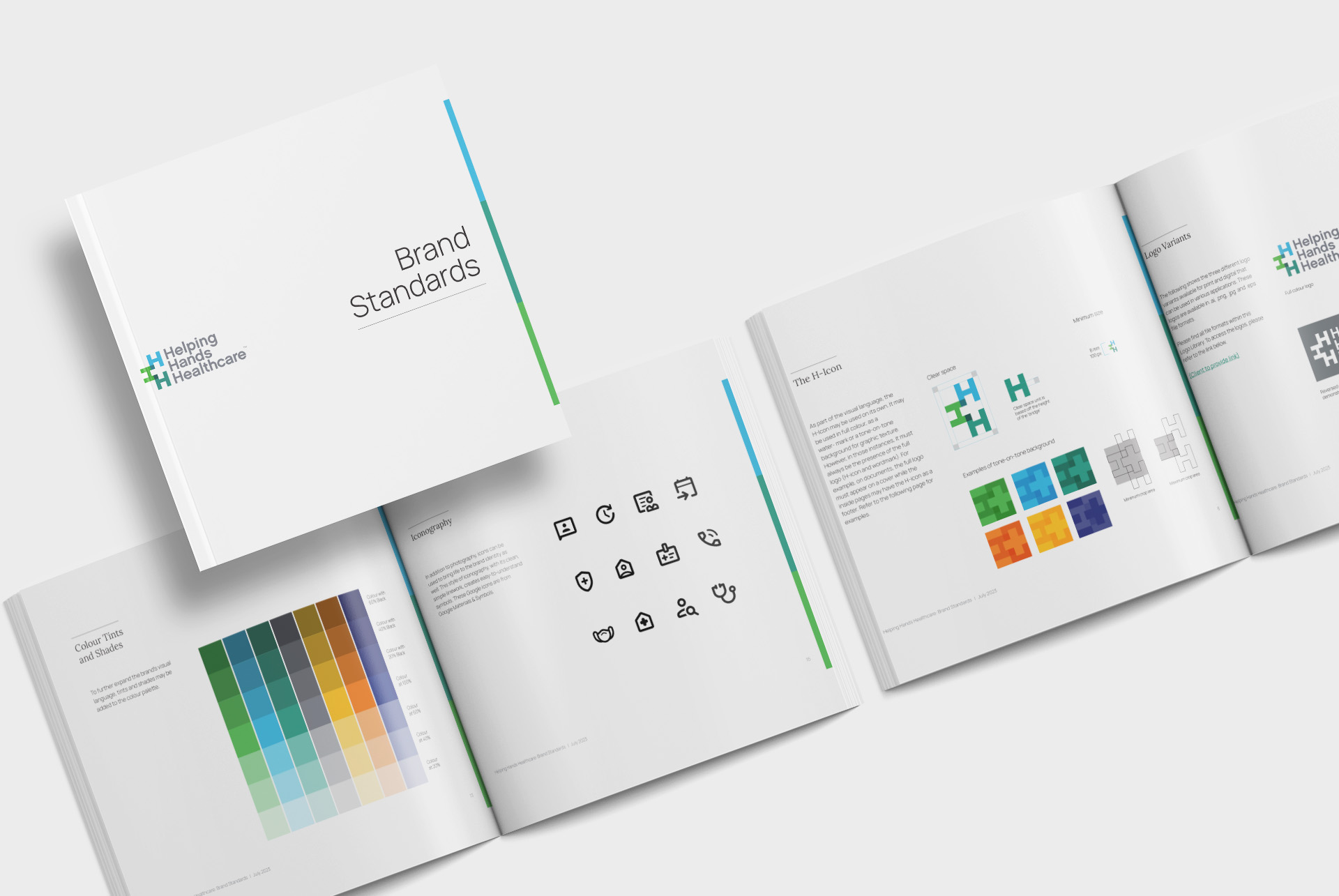 Helping Hands Healthcare Brand Guidelines