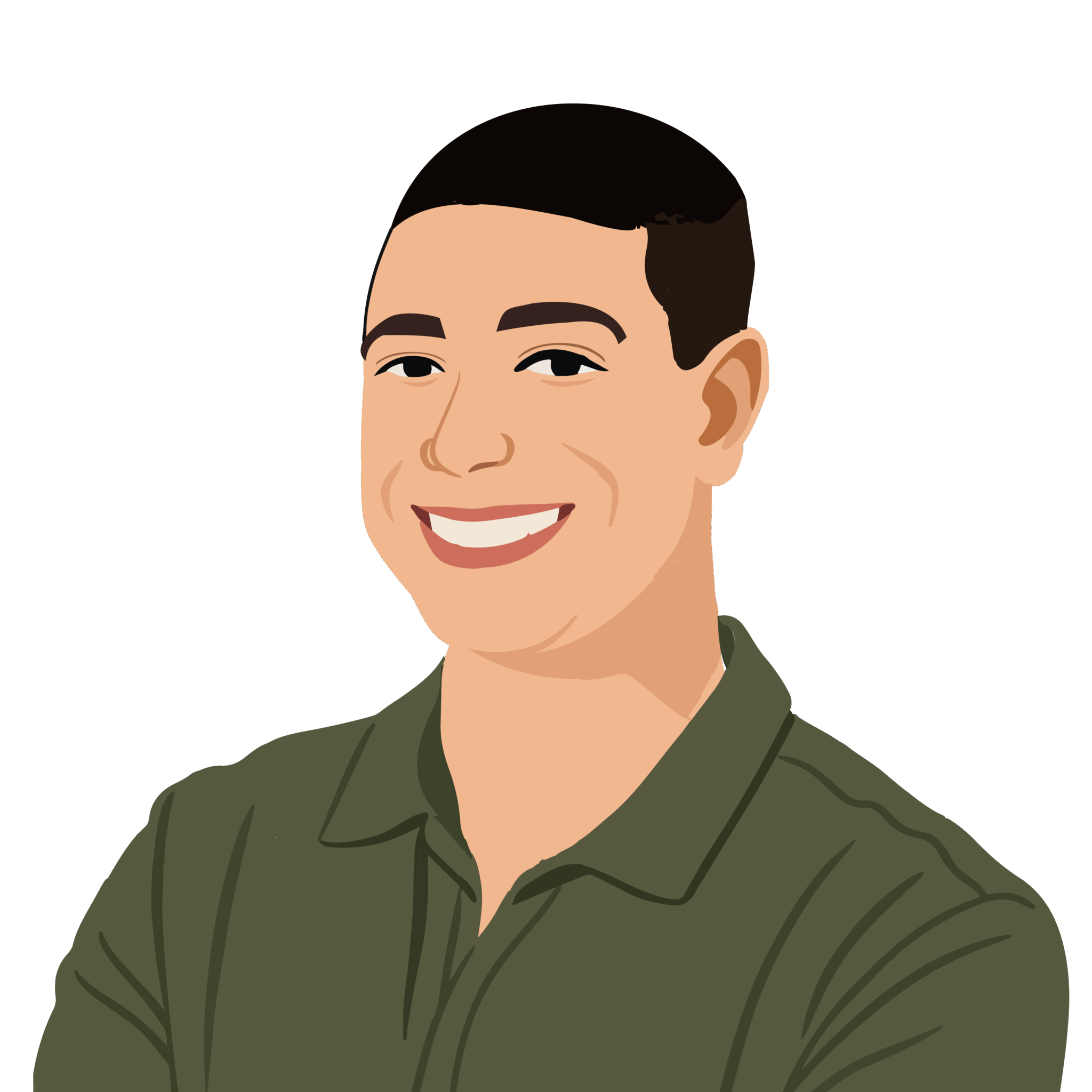 Illustration of Digital Designer, Harris Eftychiou